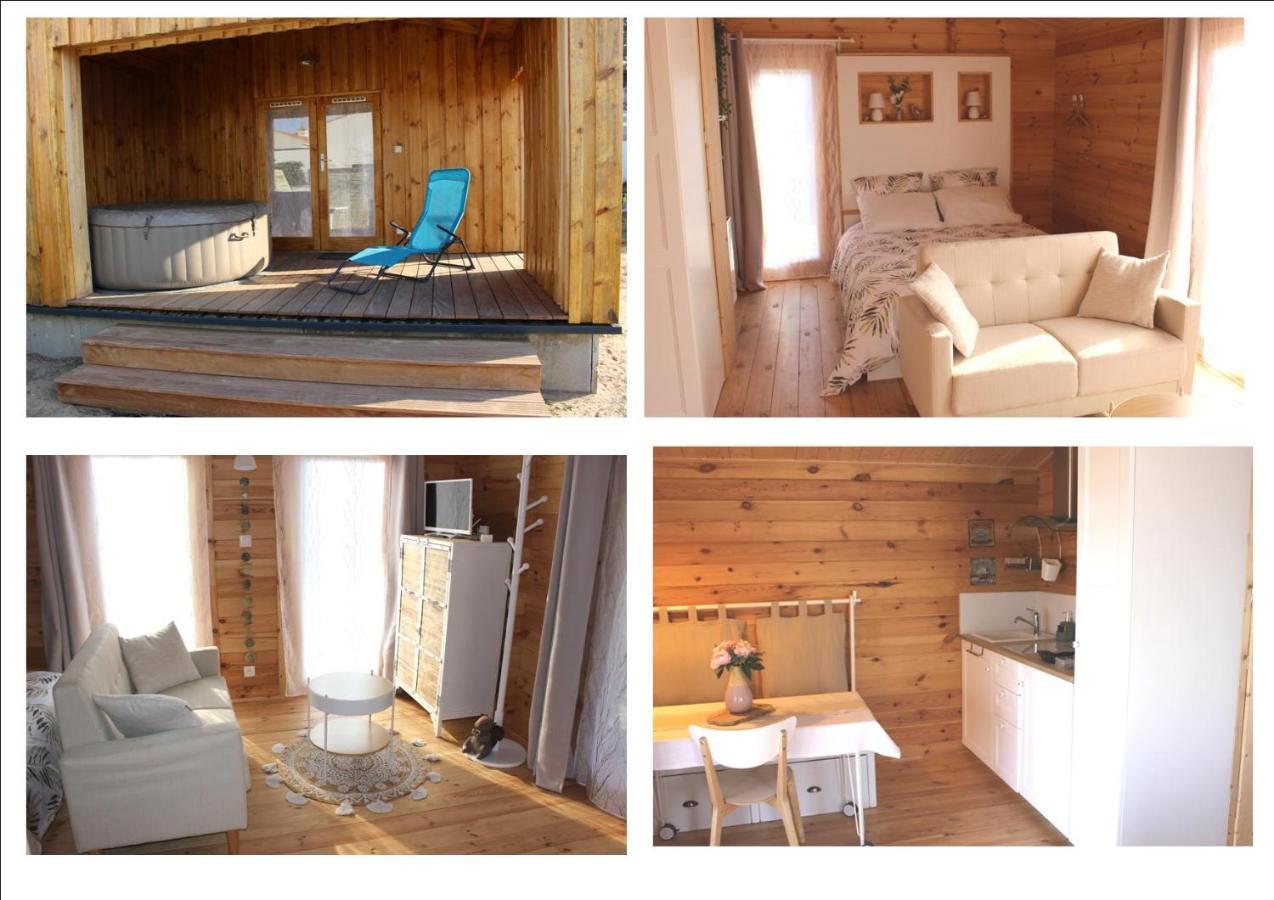 Chalet Esprit Zen Et Nature Avec Spa Saint-Hilaire-de-Riez Exterior photo